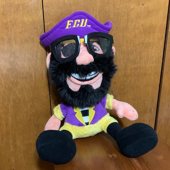 ECU Pirate Plush Toy - Picture 1 of 8